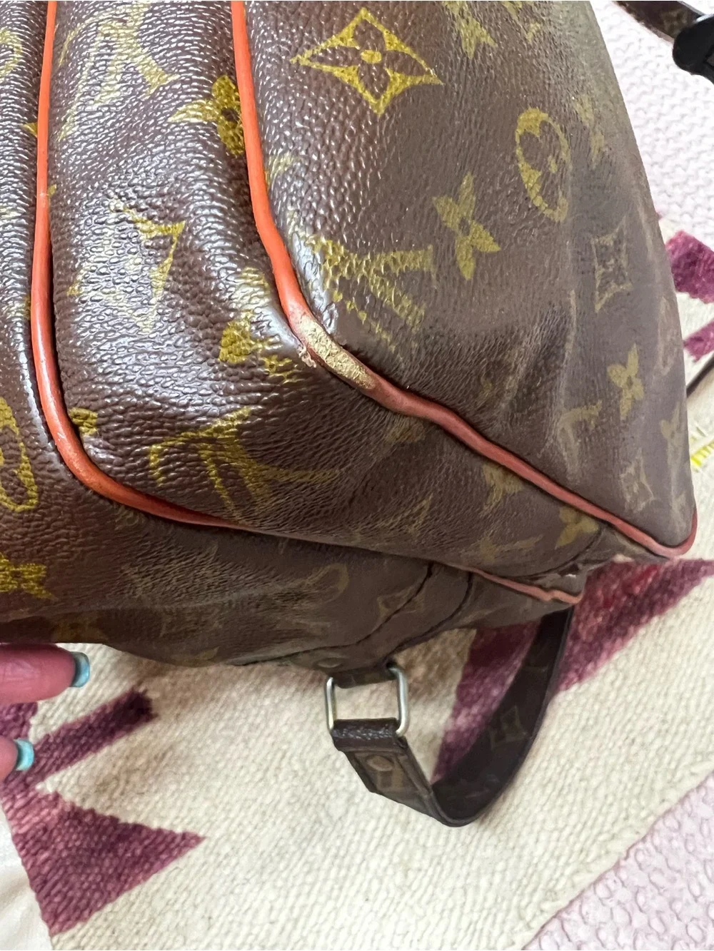 Louis Vuitton Vintage Monogram Nile GM Shoulder Bag